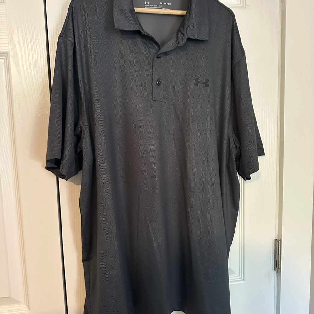 Under Armour Men's Charcoal Polo Shirt